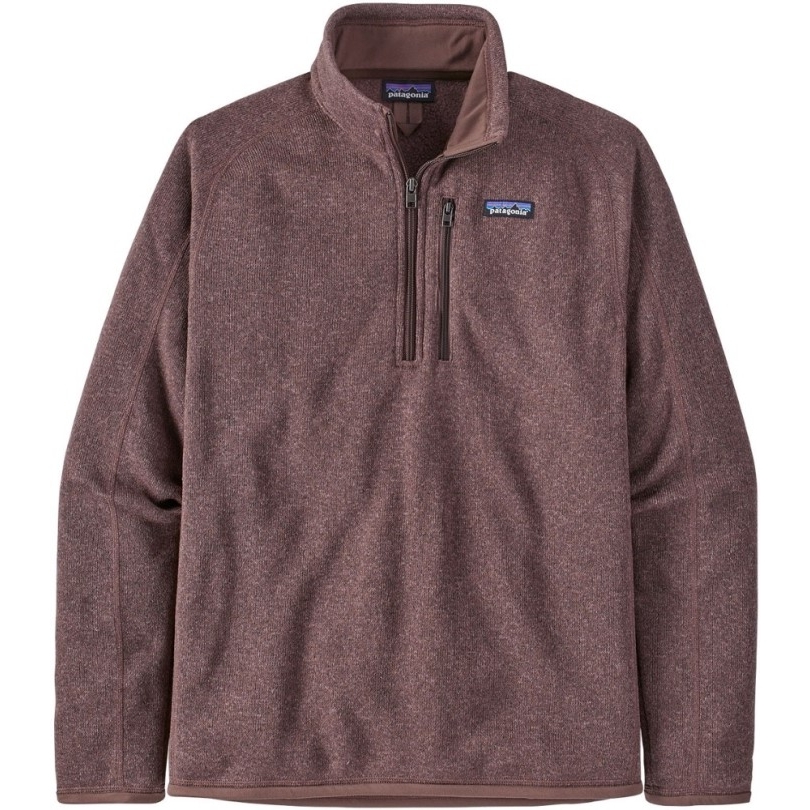 Patagonia Better Sweater Viertelreißverschluss Fleecepullover Herren Braun Rei Coop