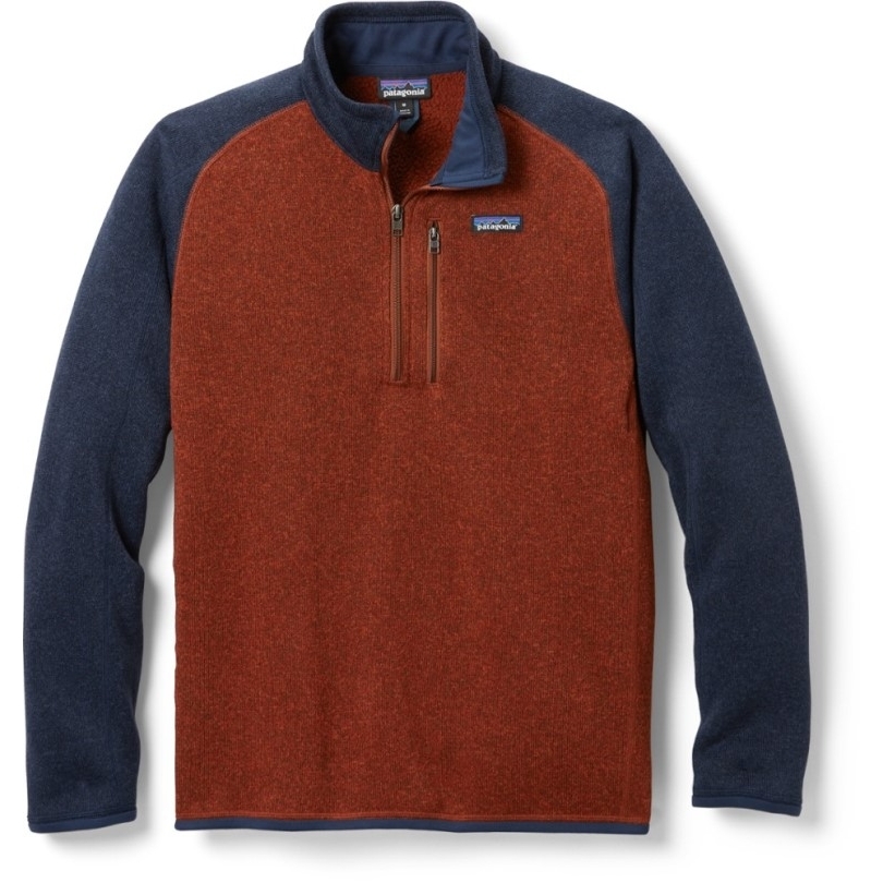 Patagonia Better Sweater Viertelreißverschluss Fleecepullover Herren Rei Coop Red