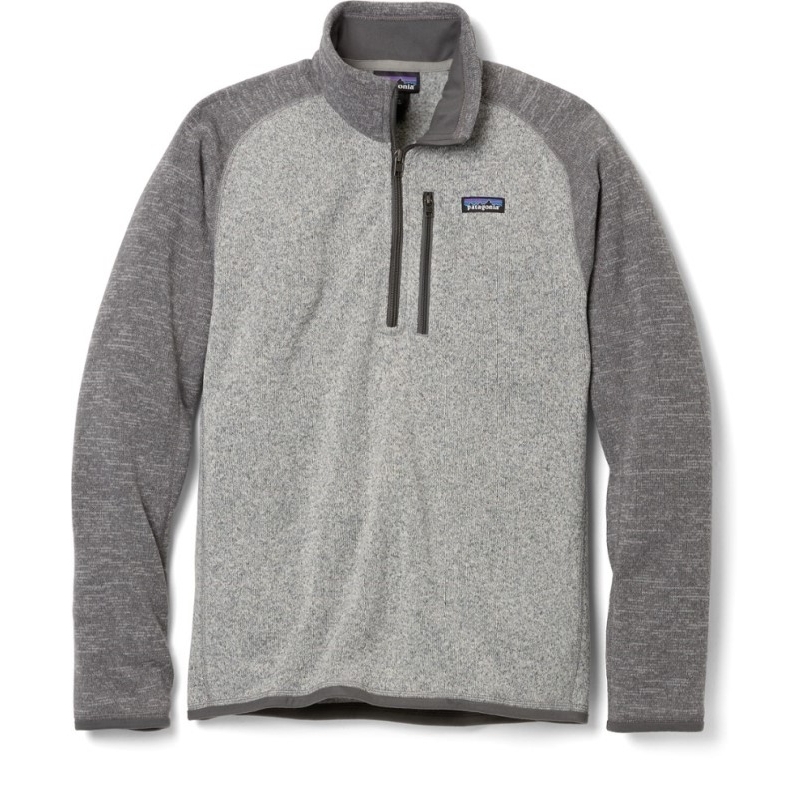 Rei Coop Grau Patagonia Better Sweater Viertelreißverschluss Fleecepullover Herren