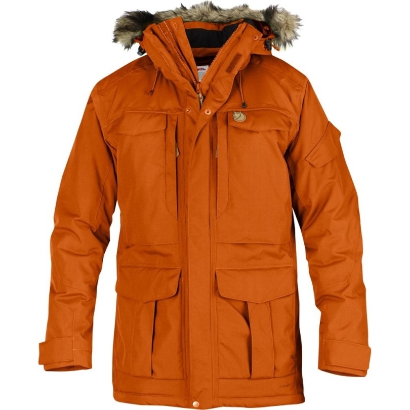 Fjällräven Nuuk Isolierter Parka Herren Rei Coop Autumn Leaf