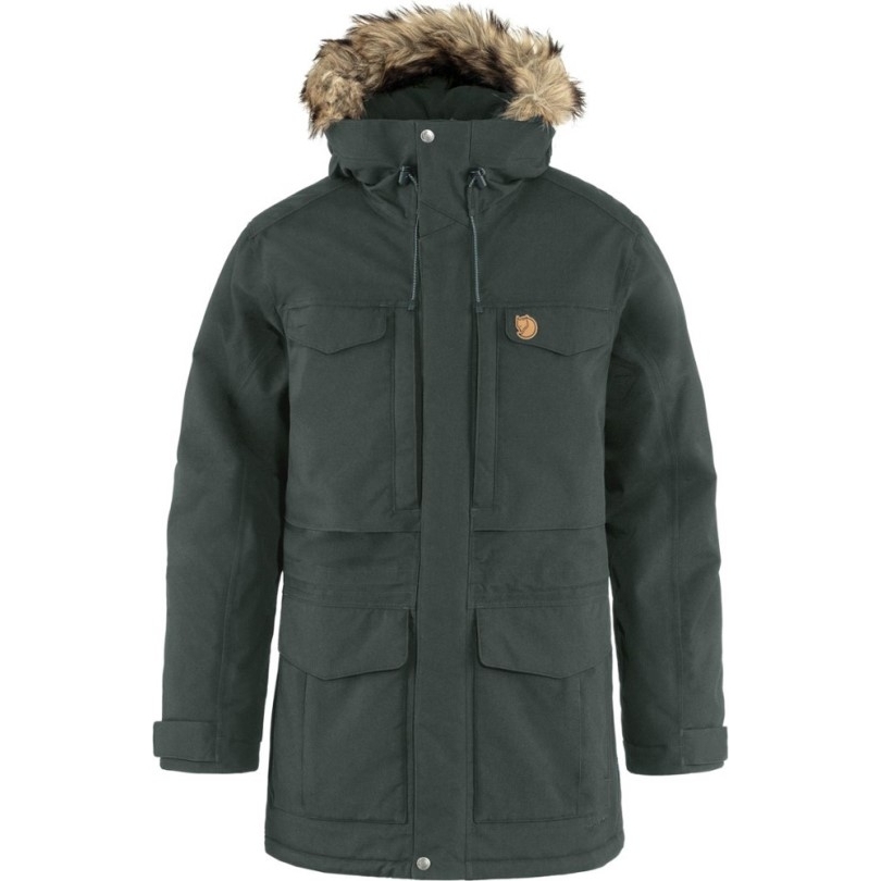 Fjällräven Nuuk Isolierter Parka Herren Basalt Rei Coop