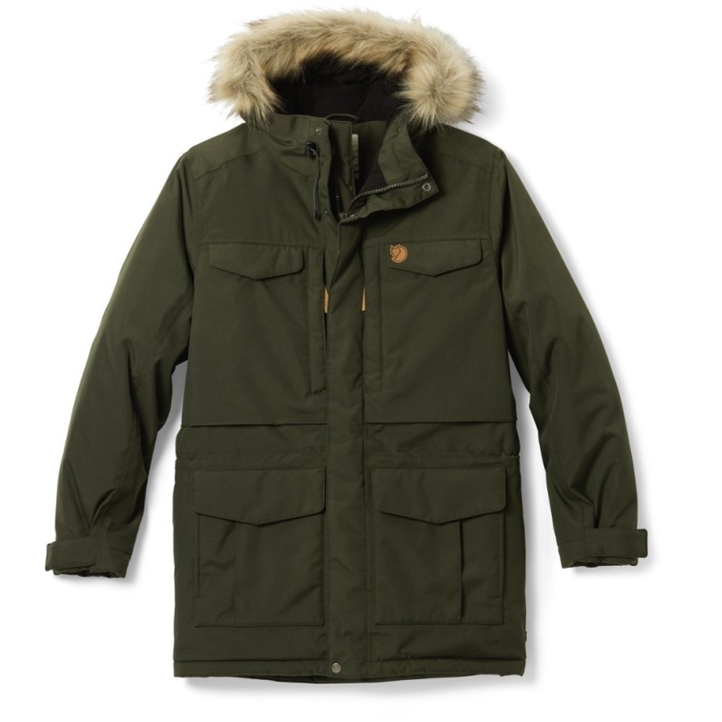 Rei Coop Fjällräven Nuuk Isolierter Parka Herren Forest