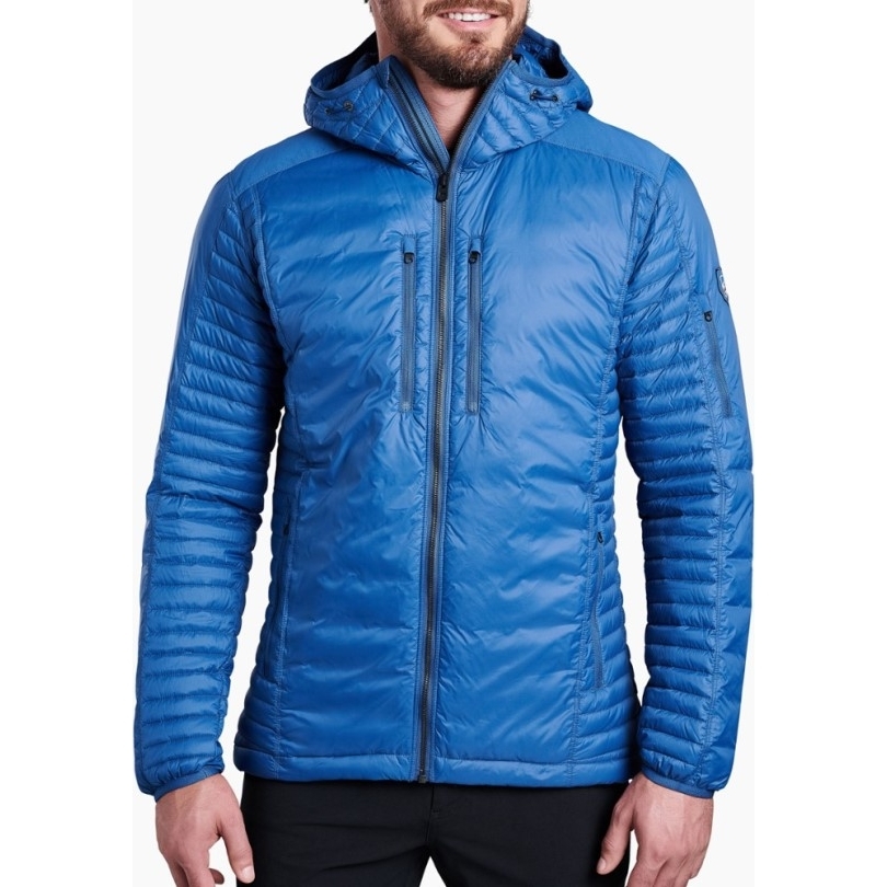 Blue Rei Coop Kuhl Spyfire Down Hoodie Herren
