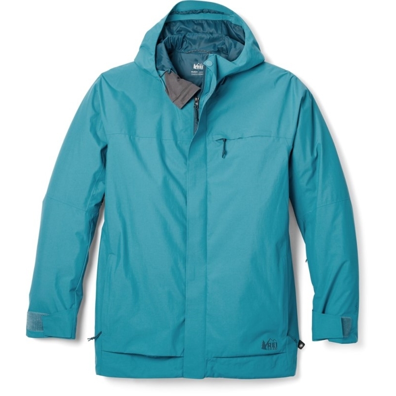 Blaue Rei Coop Pudergebundene Isolierte Jacke Herren