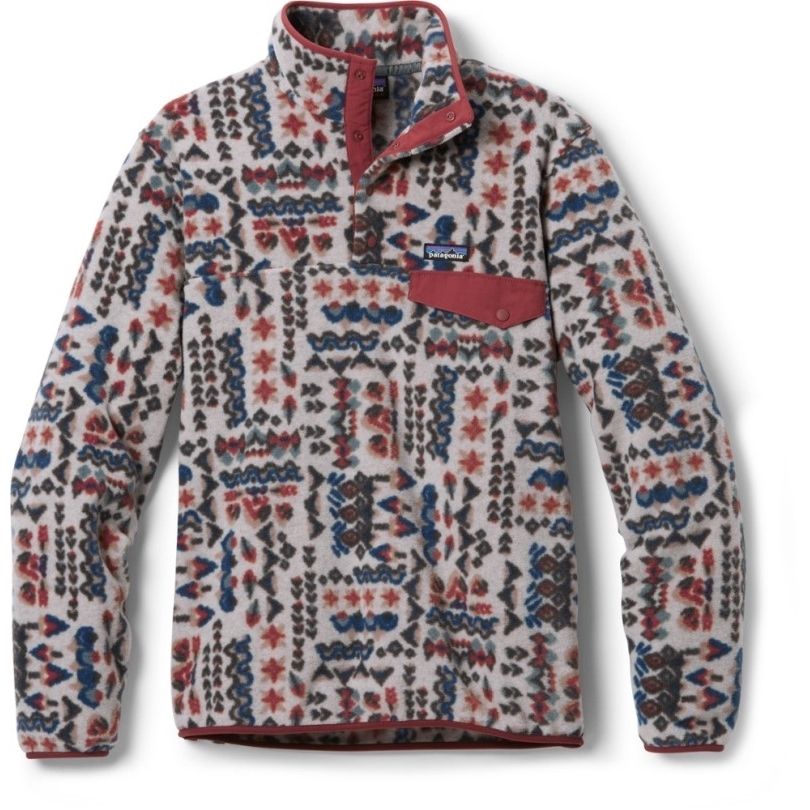 Patagonia Leichter Synchilla Snap-t Fleecepullover Herren Rei Coop Oatmeal