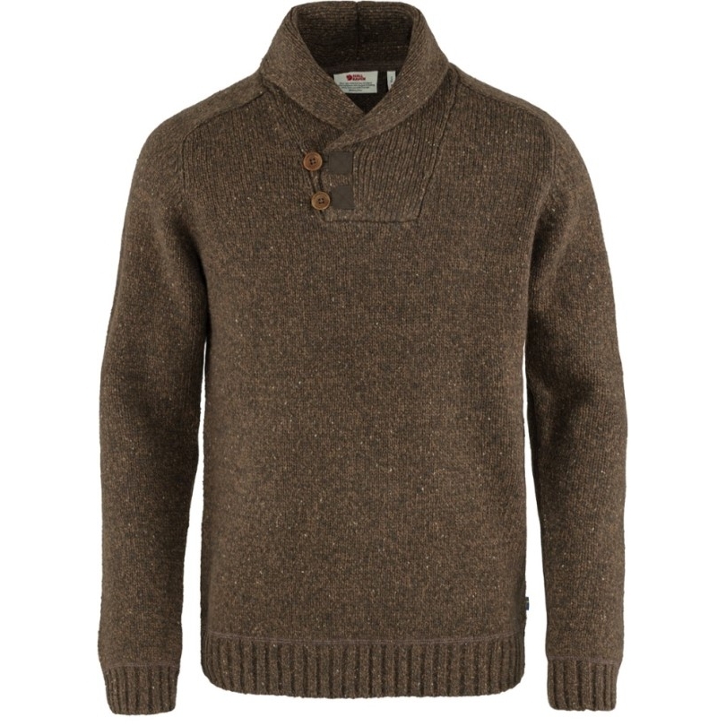 Fjällräven Lada Pullover Herren Braun Rei Coop