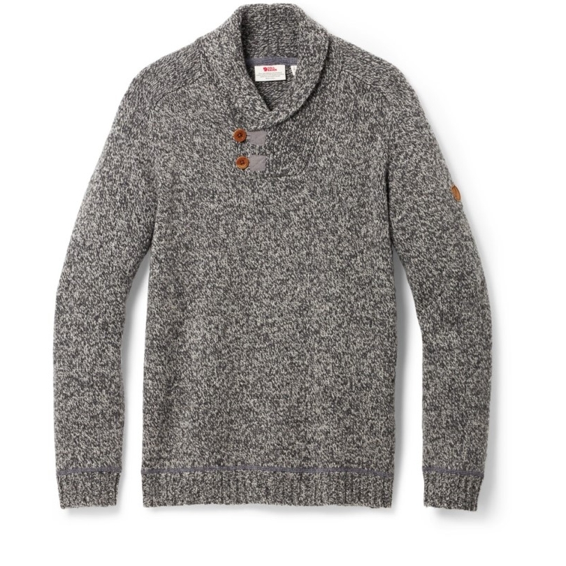 Grauer Rei Coop Fjällräven Lada Pullover Herren