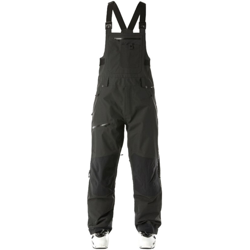 Schwarze Flylow Baker Latzhose Herren Rei Coop