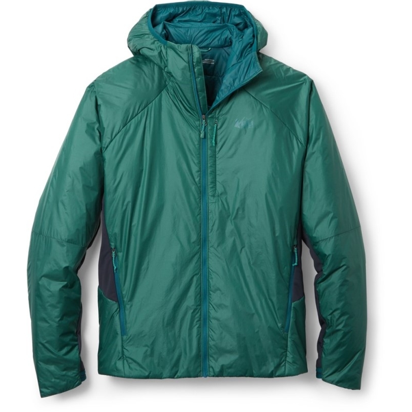 Grüner Rei Co-op Flash Isolierter Hybrid-hoodie Herren