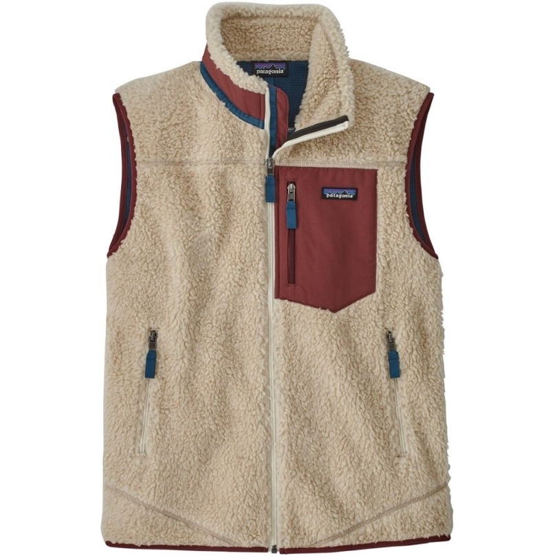 Dark Natural Patagonia Classic Retro-X Fleeceweste Herren Rei Co-op