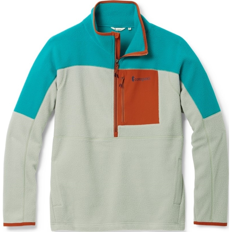 Blaue Cotopaxi Abrazo Fleecejacke Mit Halbem Reißverschluss Herren Rei Coop