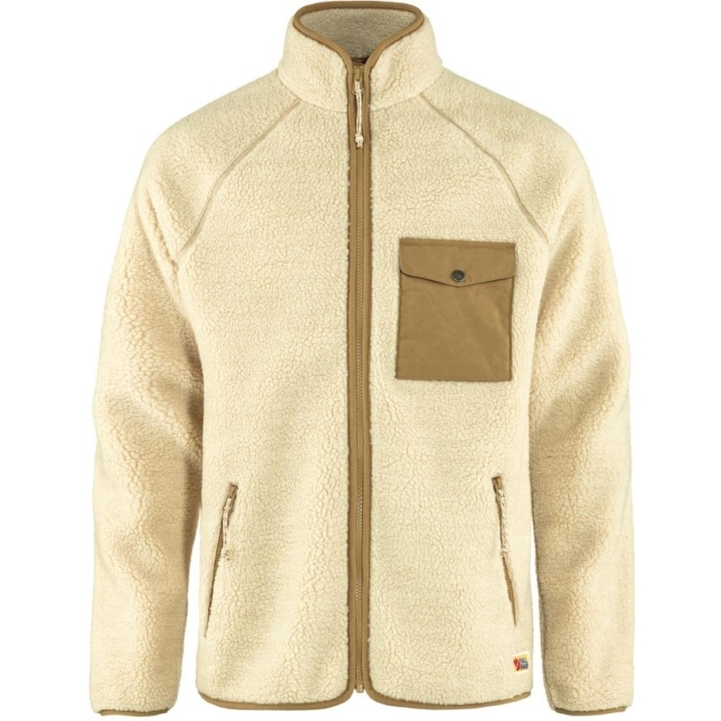Fjällräven Vardag Pelzfleecejacke Herren Weiß Rei Coop