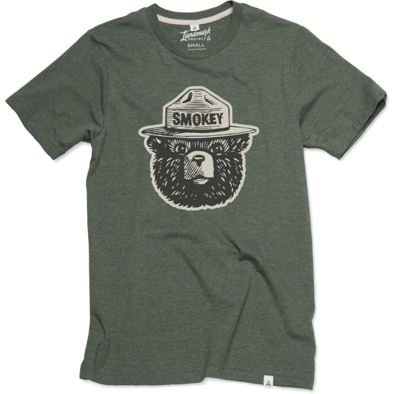 Nadelbaum Das Rauchige Logo T-shirt Des Wegweisenden Projekts Rei Genossenschaft