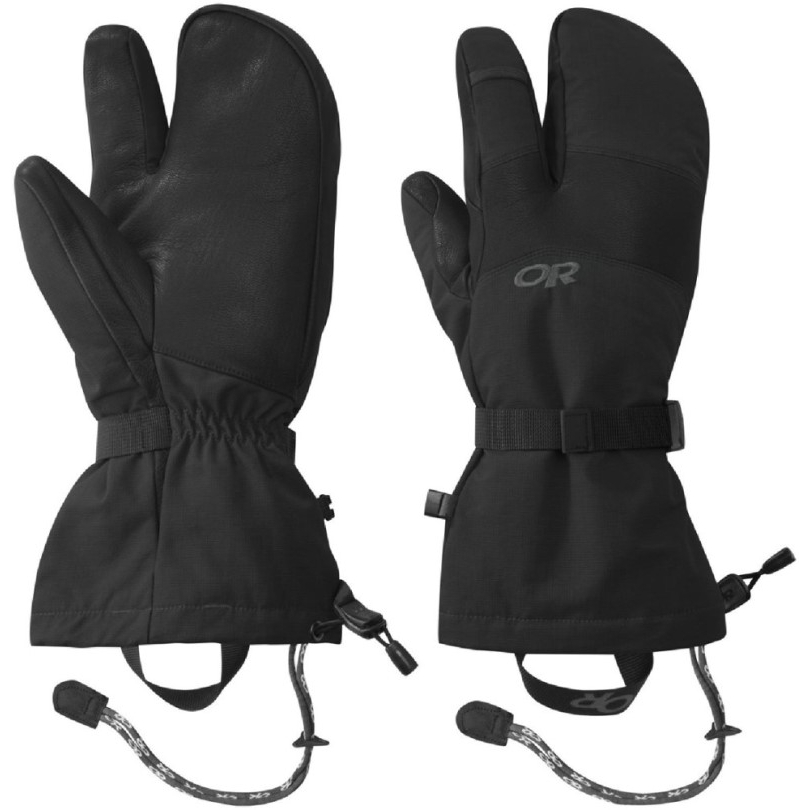 Black Rei Coop Outdoor Research Highcamp 3-finger-handschuh Herren