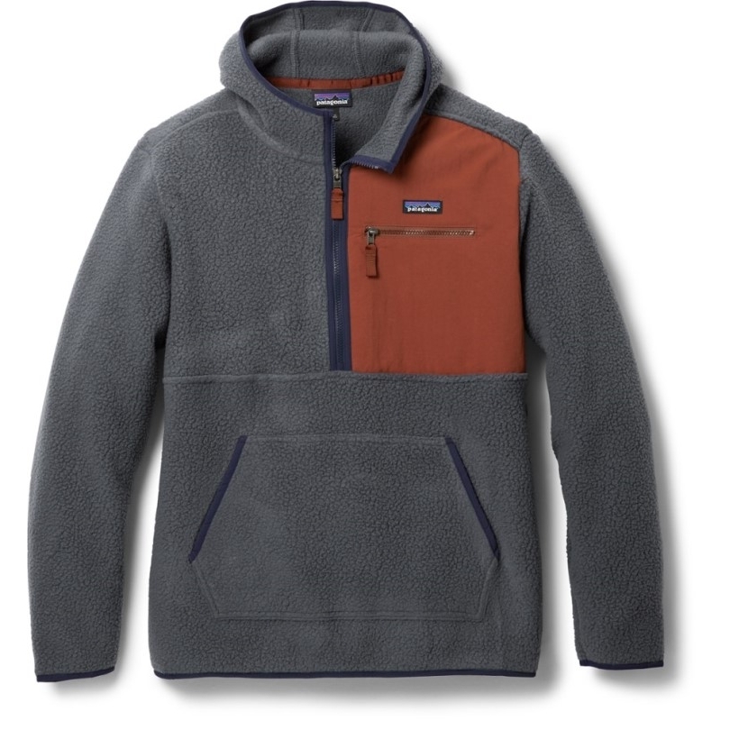 Blau Patagonia Retro Pelzpullover Herren Rei Coop
