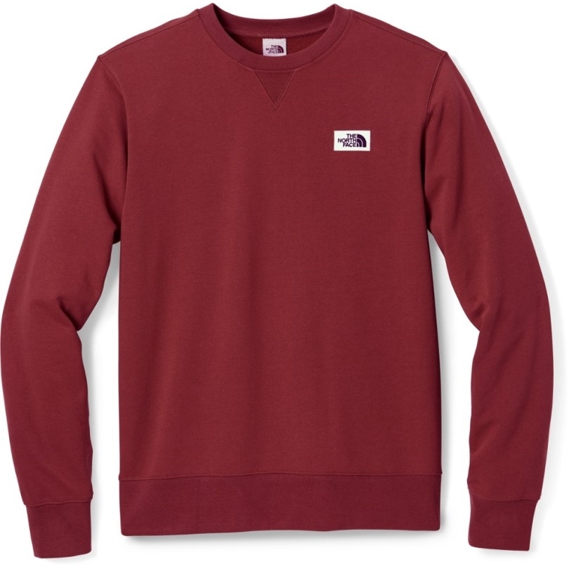 The North Face Heritage Patch Crew Sweatshirt Herren Cordovan Rei Co-op