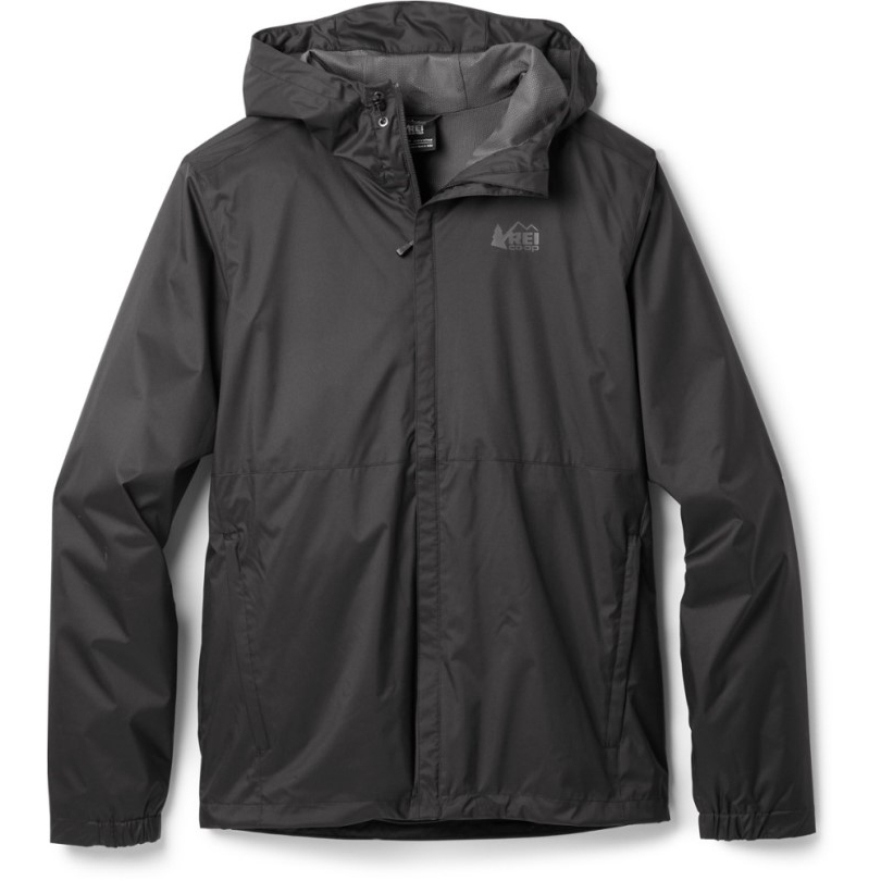 Schwarze Rei Coop Groundbreaker Regenjacke 2.0 Herren