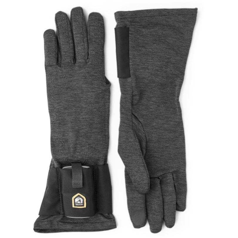 Rei Co-op Graue Hestra-Handschuhe Taktilitäts-Heat-Liner-Handschuhe