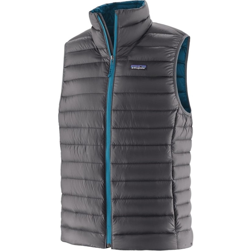 Grauer Patagonia Daunenpullover Weste Herren Rei Coop