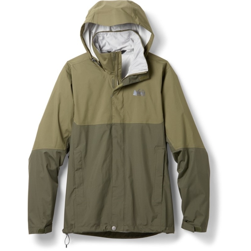 Grüne Rei Coop Rainier Regenjacke Herren