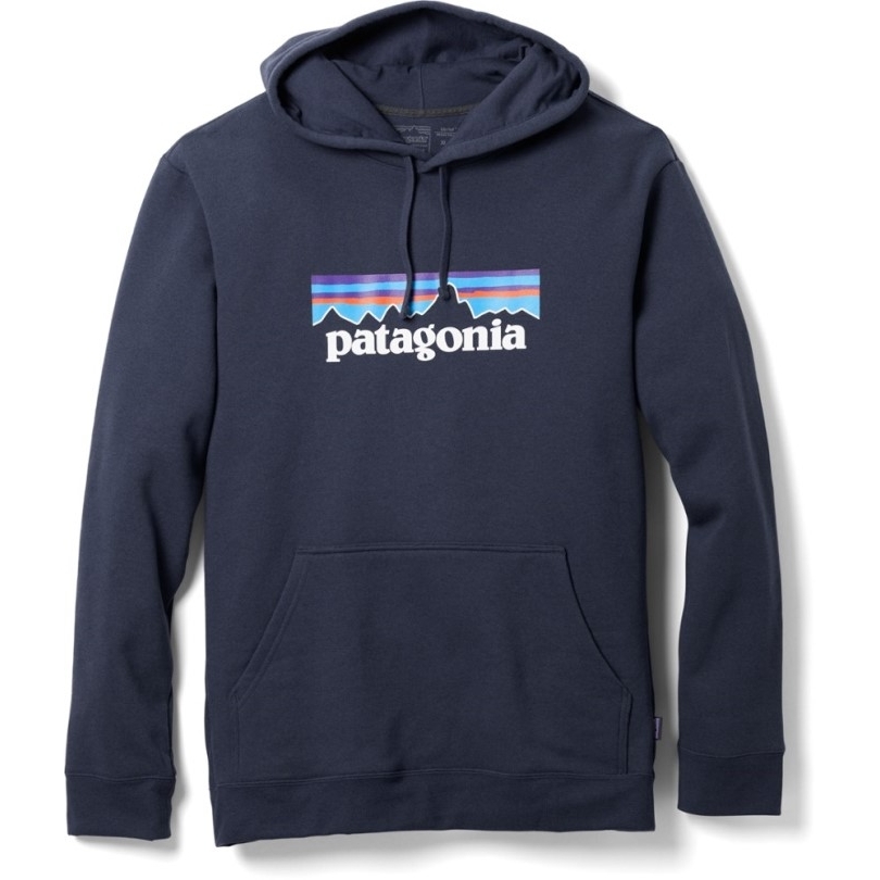 Rei Co-op New Navy Patagonia P-6 Logo Uprisal Hoodie