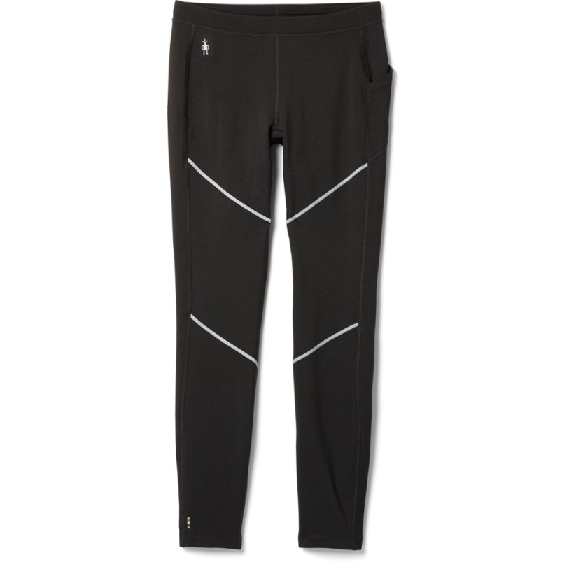 Schwarz Smartwool Merino Sportfleece Strumpfhose Herren Rei Coop