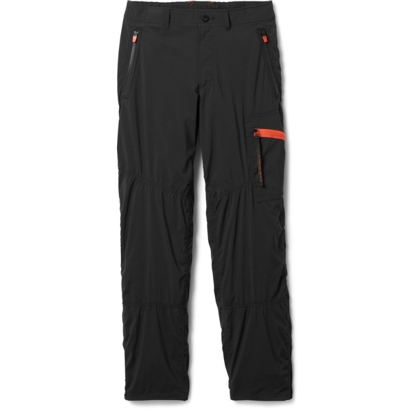 Schwarze Outdoor-Afro-Rei-Coop-Trailhose Für Herren