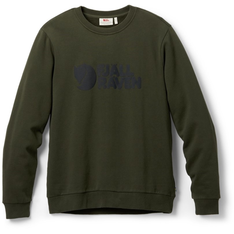 Rei Co-op Fjällräven Fjall Logo Pullover Herren Forest