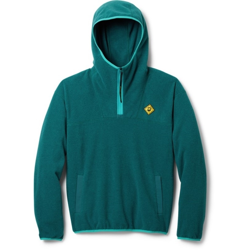 Sea Forest Outdoor Afro Rei Coop Fleece Pullover Hoodie Herren