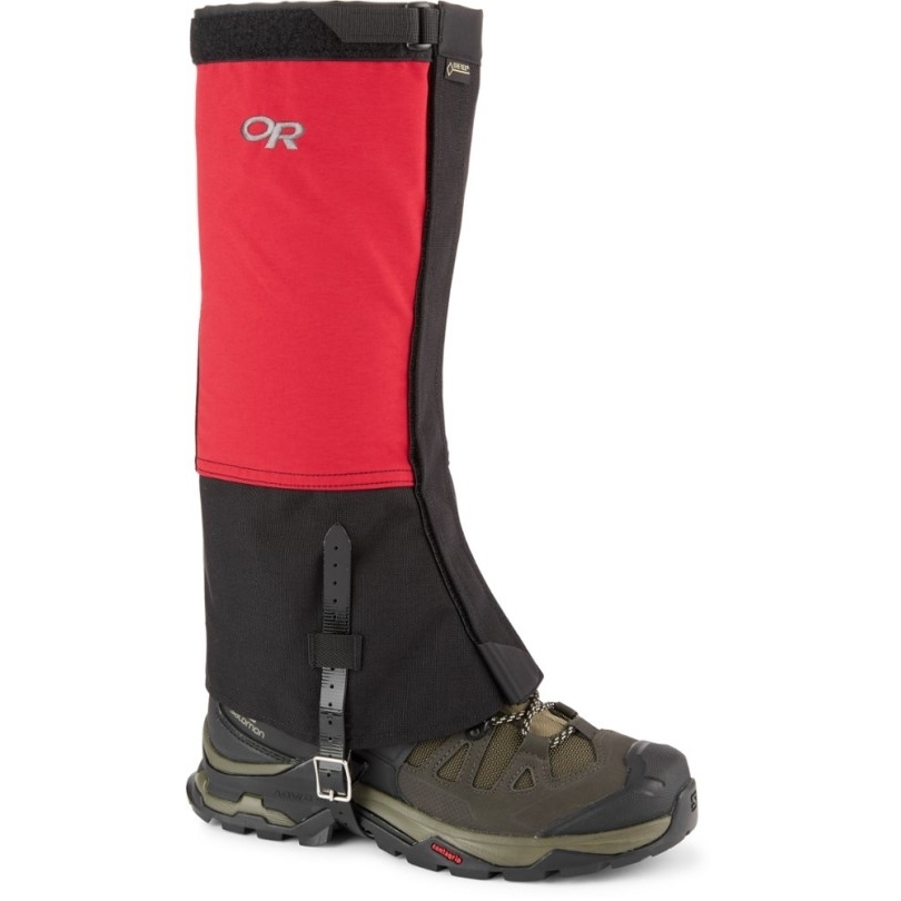 Schwarze Outdoor-Forschungsexpedition Krokodil-Gamaschen Rei Coop