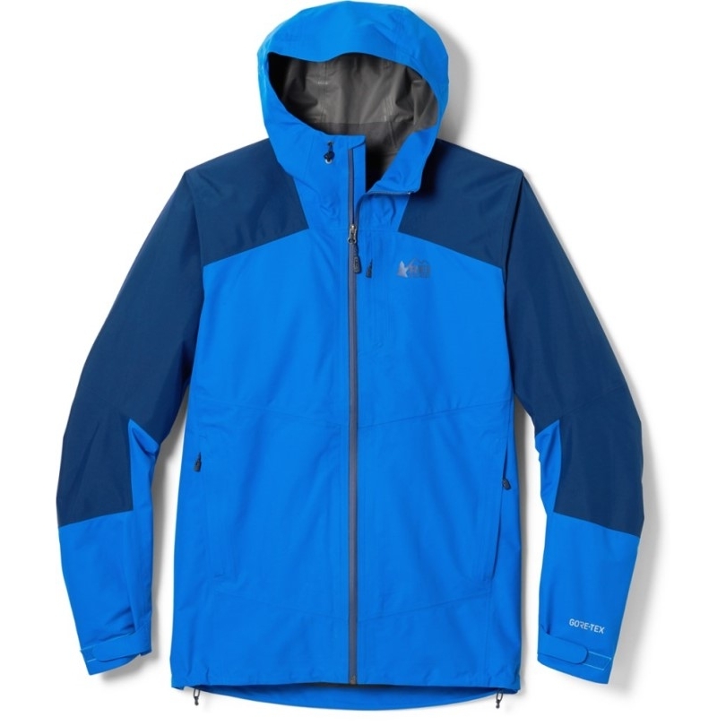 Sky Dive-indigo Rei Coop Xerodry Gtx Jacke Herren Große Größen