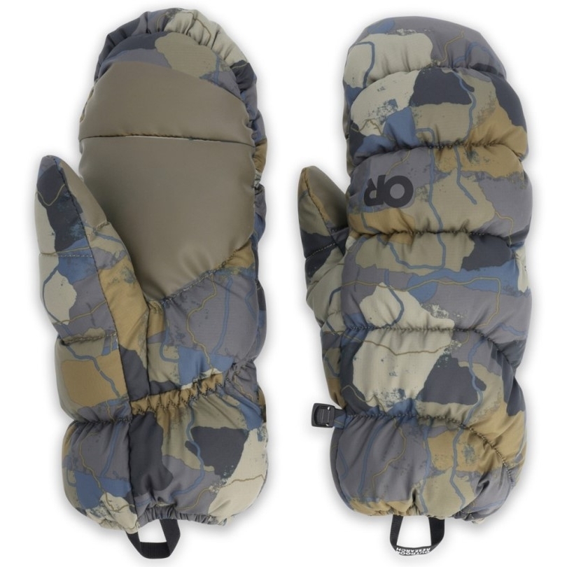 Loden Camo Rei Coop Outdoor Research Coldfront Daunenfäustlinge