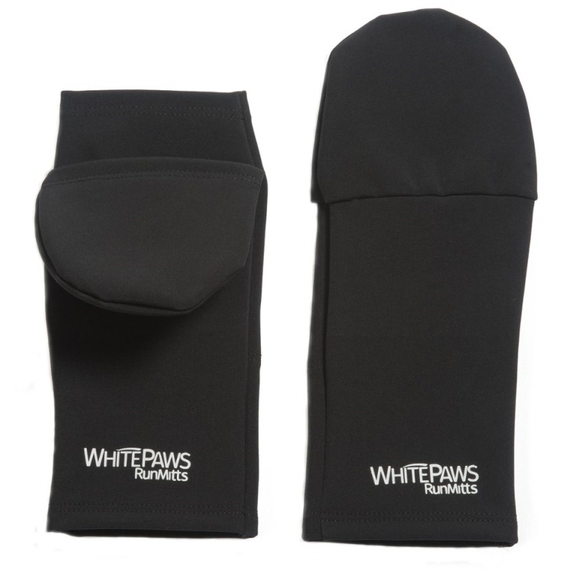 Black Whitepaws Runmitts Wind- Und Wasserabweisende Fäustlinge Von Rei Coop