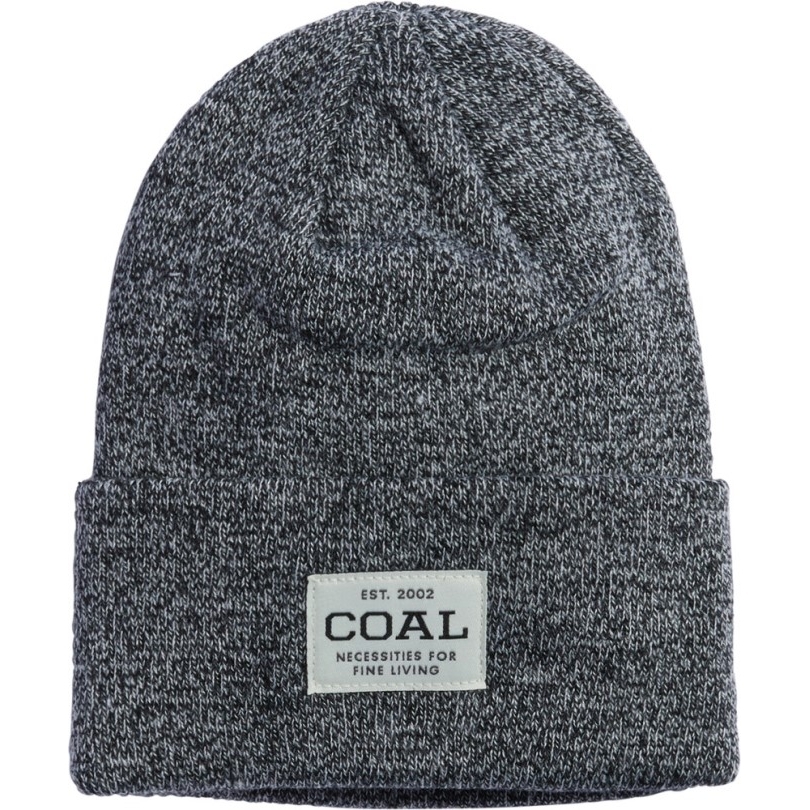 Coal The Uniform Tall Beanie Rei Coop Mit Bündchen Schwarz Meliert