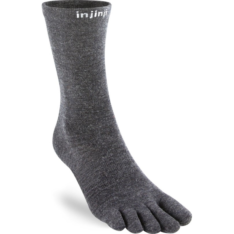 Injinji Liner Crew Wollsocken Schiefer Rei Coop