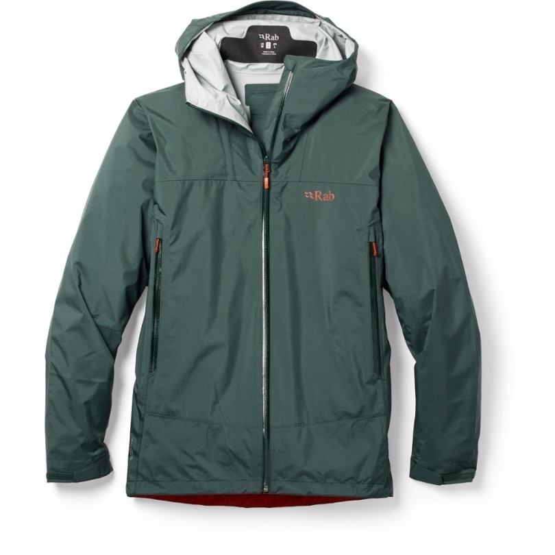Rab Rainpour Plus 2.0 Jacke Herren Rei Coop Pine
