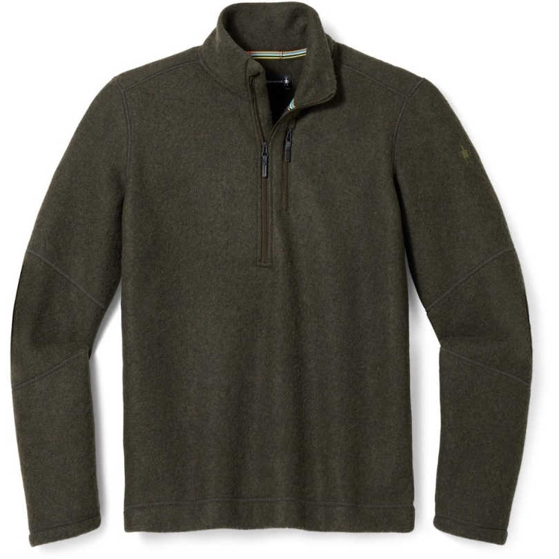 Rei Coop Smartwool Hudson Trail Fleece-pullover Mit Halbem Reißverschluss Herren North Woods