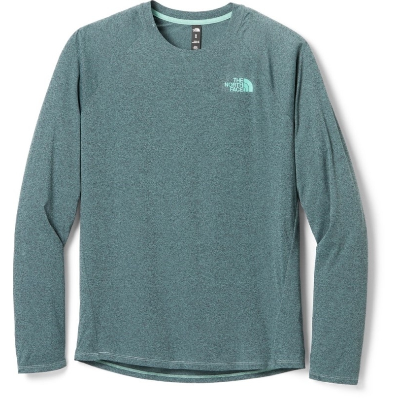 Rei Coop The North Face Ea Big Pine Langarm-rundhals-t-shirt Herren Wasabi