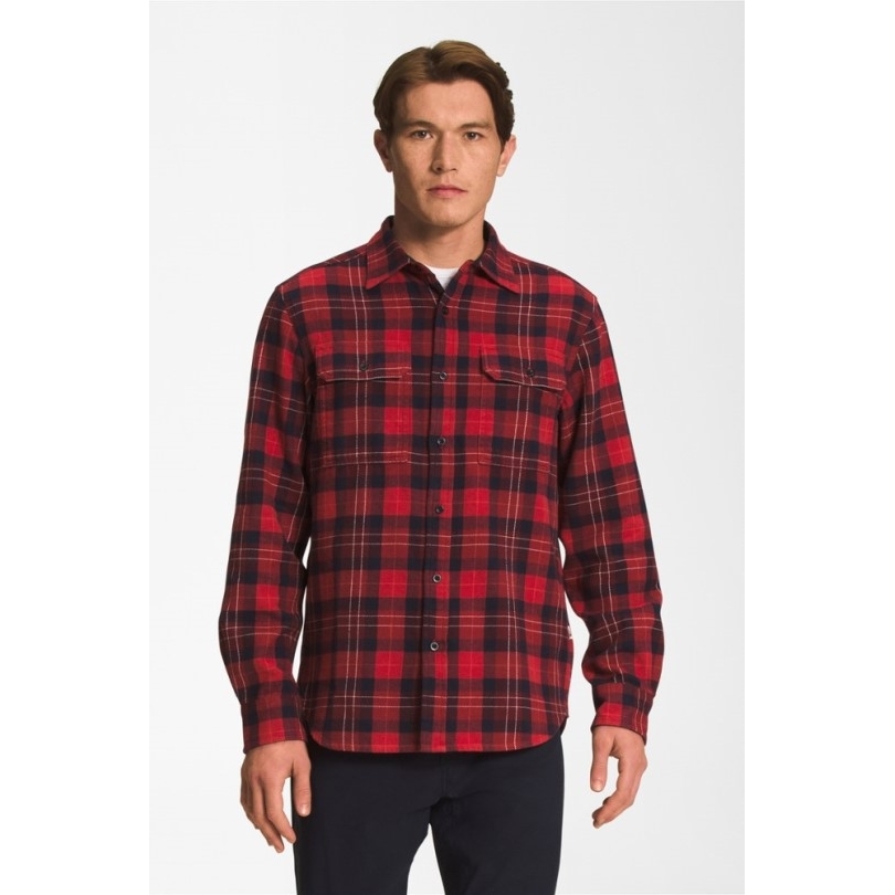 Rei Coop Red The North Face Arroyo Flanellhemd Herren