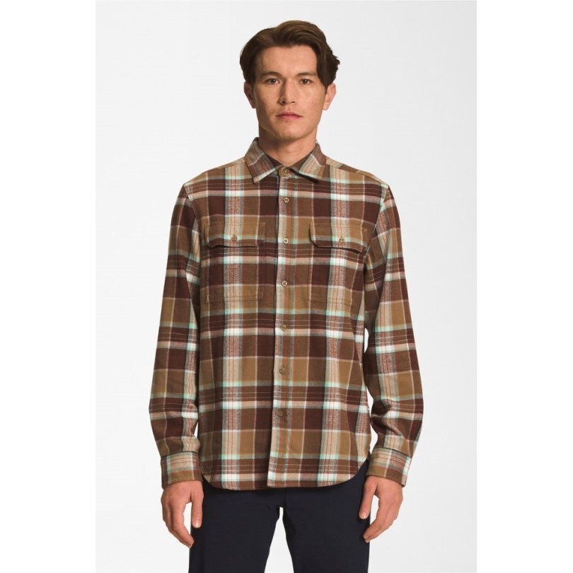 Braun The North Face Arroyo Flanellhemd Herren Rei Coop