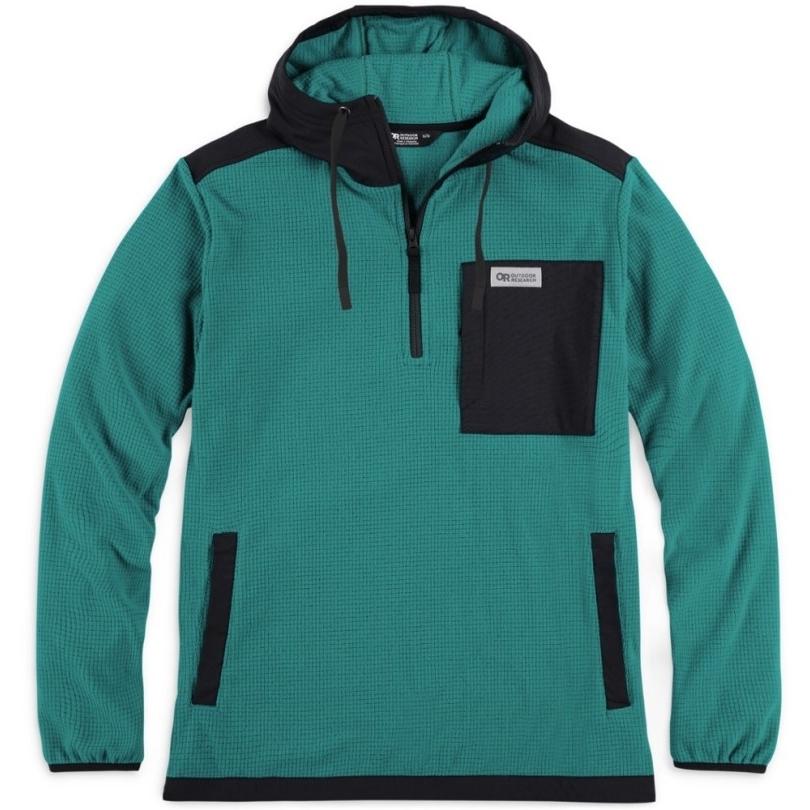 Black Outdoor Research Trail Mix Fleece Pullover Hoodie Herren Rei Coop