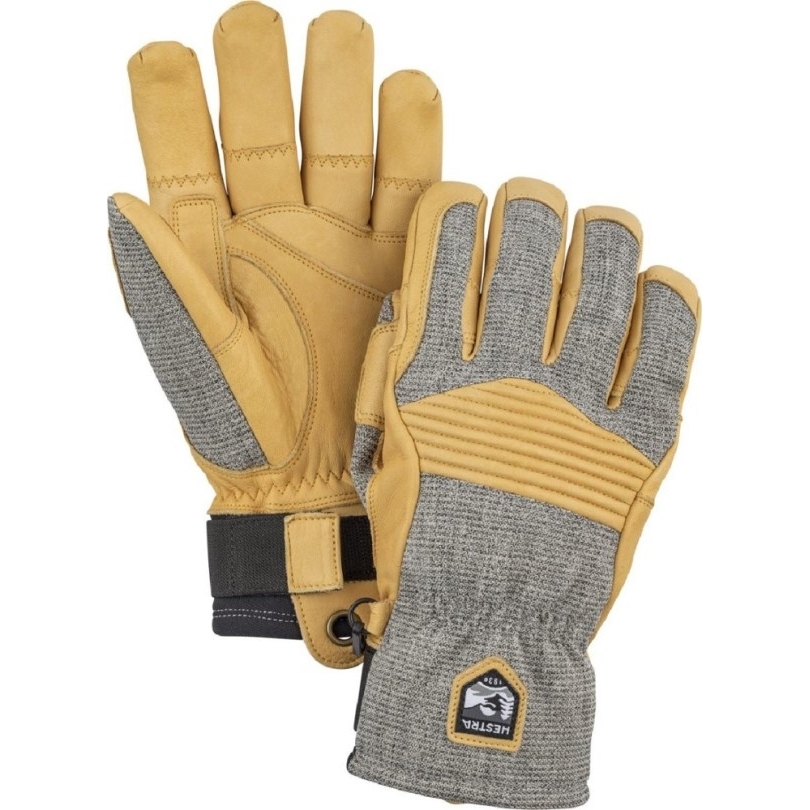 Hestra Handschuhe Army Leder Couloir Handschuhe Grau Rei Coop