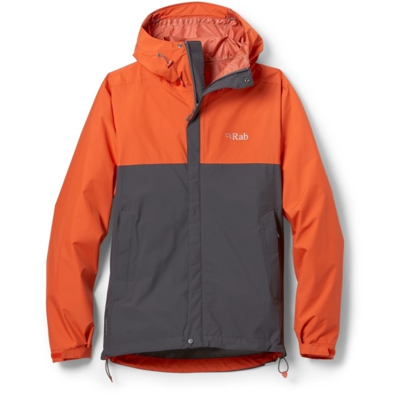 Rab Rainpour Eco Jacke Herren Rei Coop Firecracker
