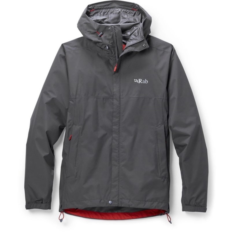 Rab Rainpour Eco Jacke Herren Graphene Rei Coop