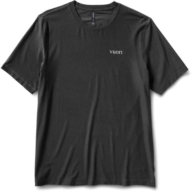 Vuori Uluwatu 2.0 Wasser T-shirt Herren Schwarz Rei Coop