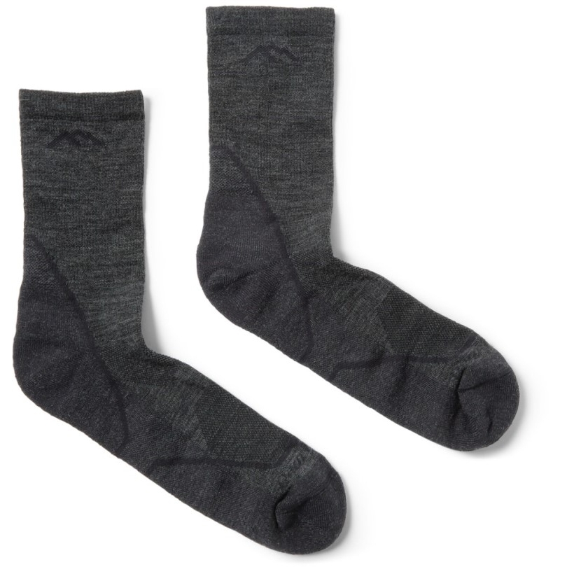 Rei Coop Black Verdammt Harte Leichte Wanderer Micro Crew Socken Herren