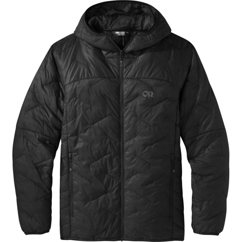 Rei Coop Outdoor Research Superstrand Lt Isolierter Hoodie Herren Schwarz