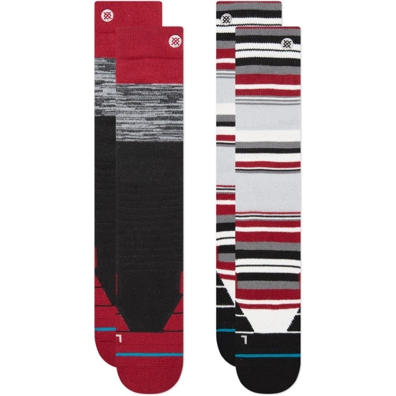 Rei Coop Stance Poly Snow Otc Blockierte Socken Herren 2 Paar Rot