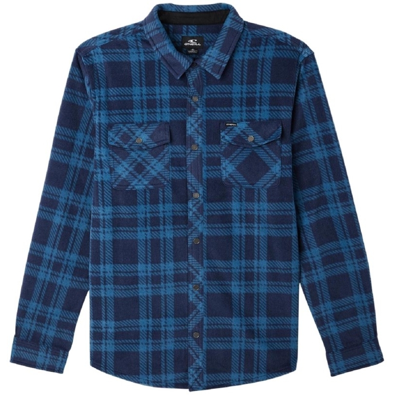 O'neill Glacier Kariertes Flanellhemd Herren Rei Co-op Navy