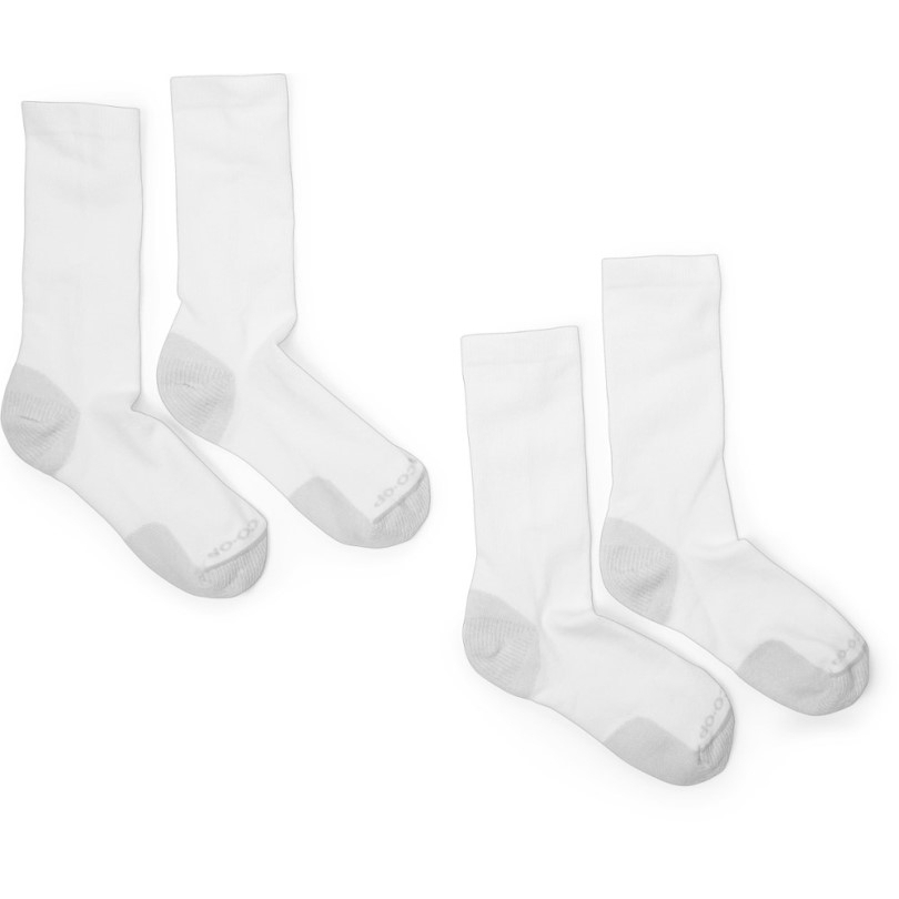 Weiße Rei Co-op Coolmax Ecomade Alltags-Crew-Socken 2 Paar